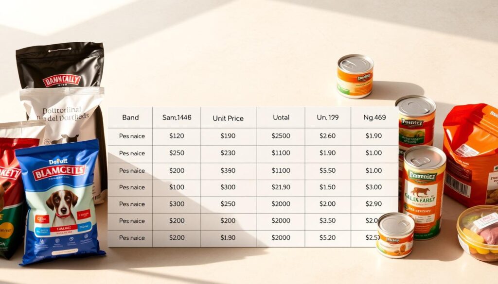 Dog Food Cost Comparison